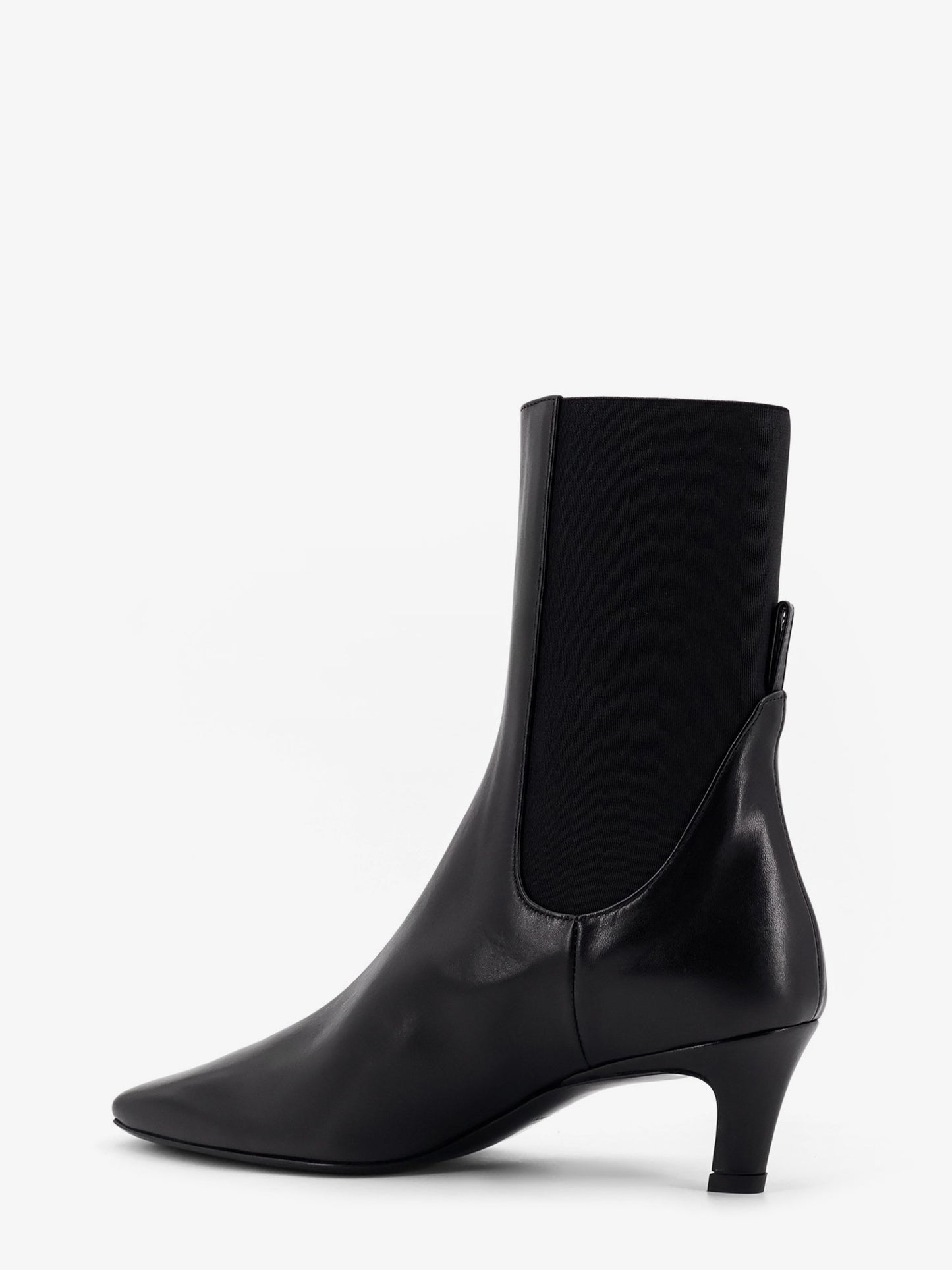 The Mid Heel Boot leather boots