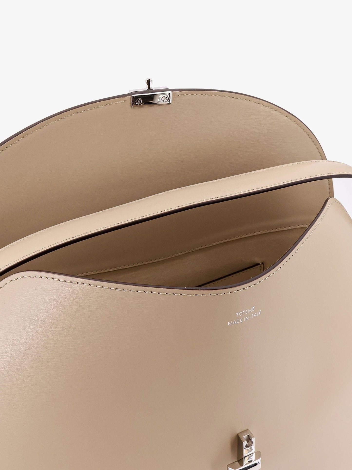 T-Lock leather shoulder bag