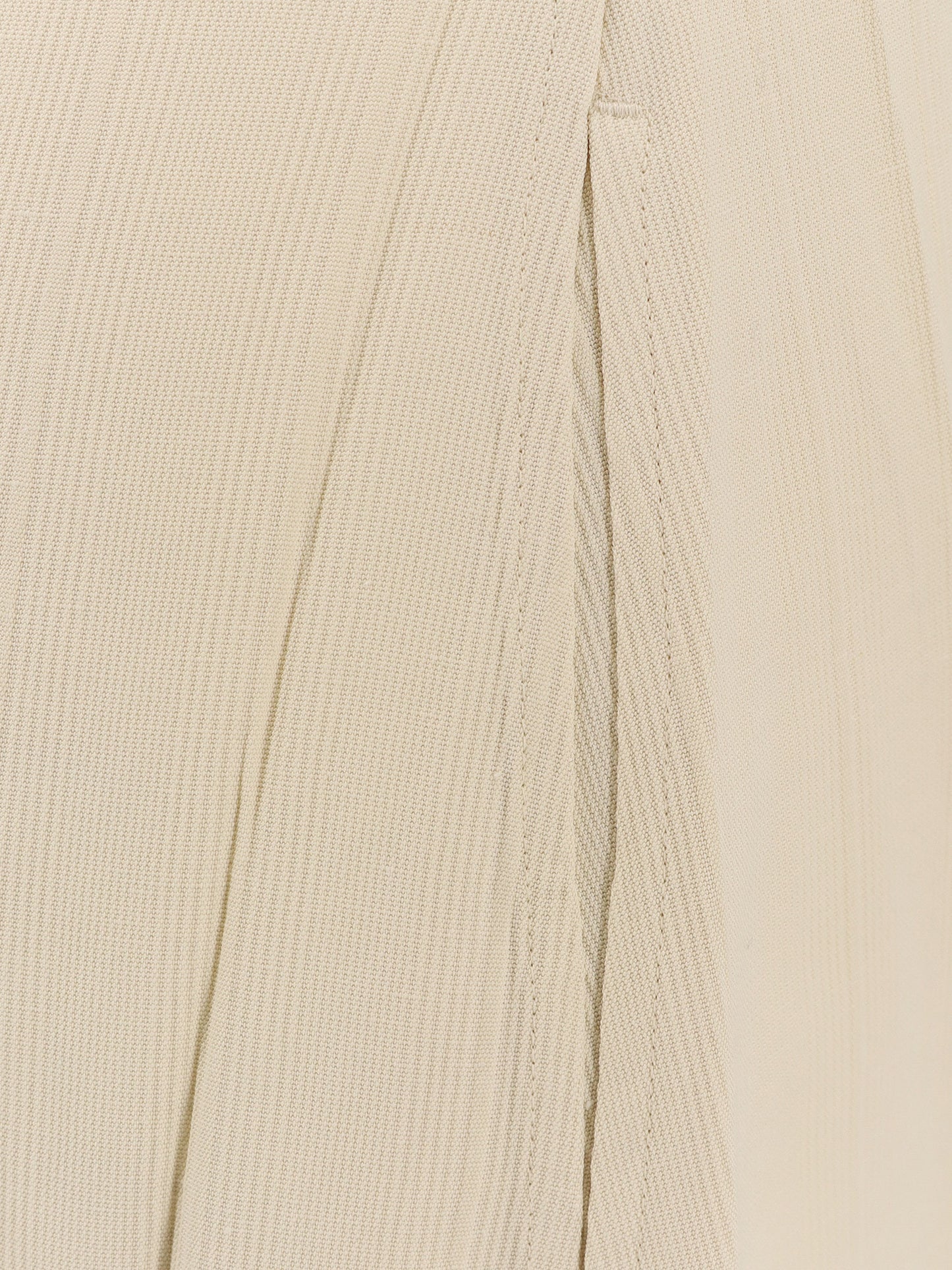 Woven Stripes viscose long dress