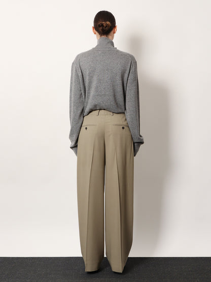 Viscose and wool trousers thumbnail