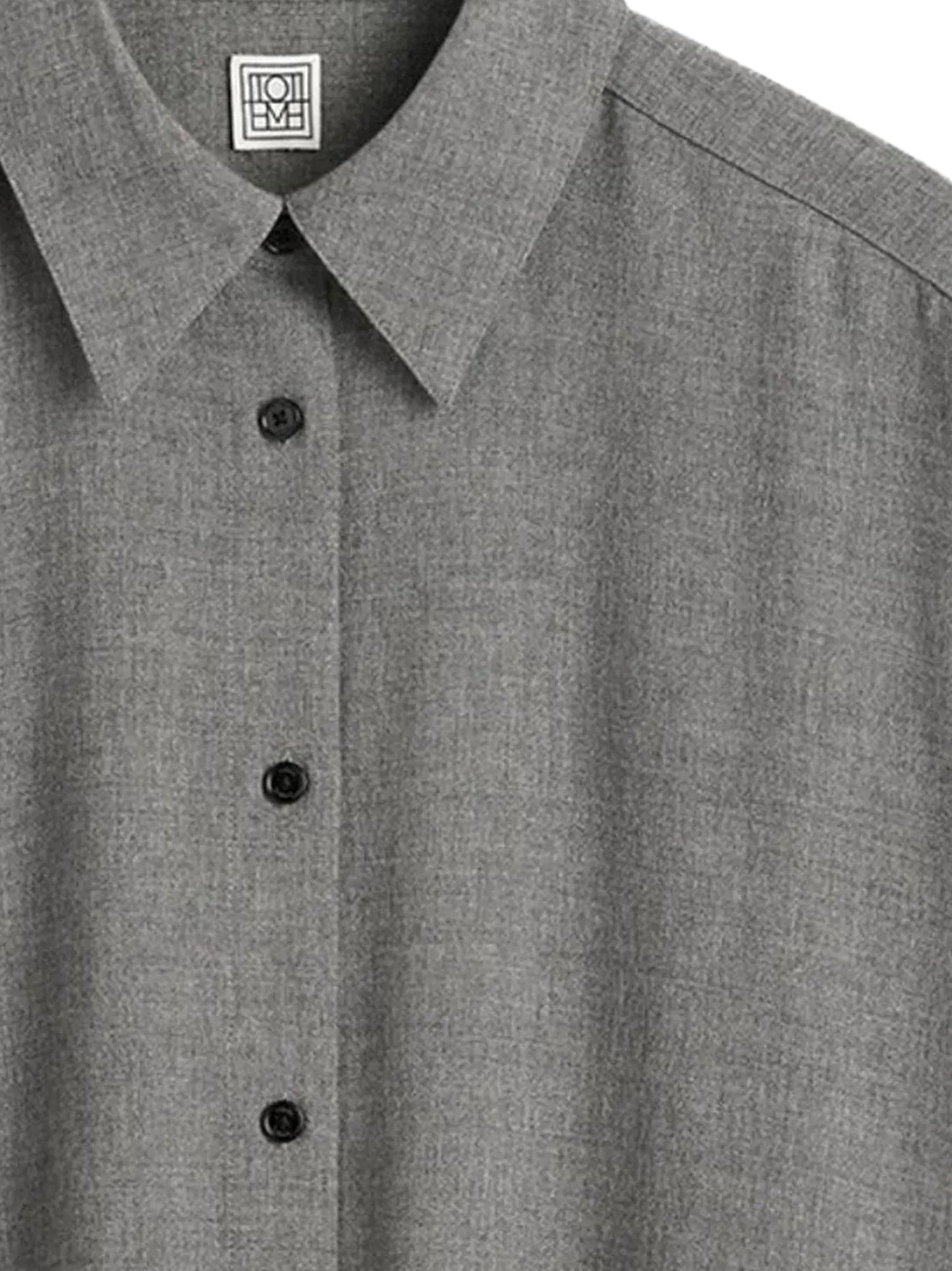 Viscose blend shirt