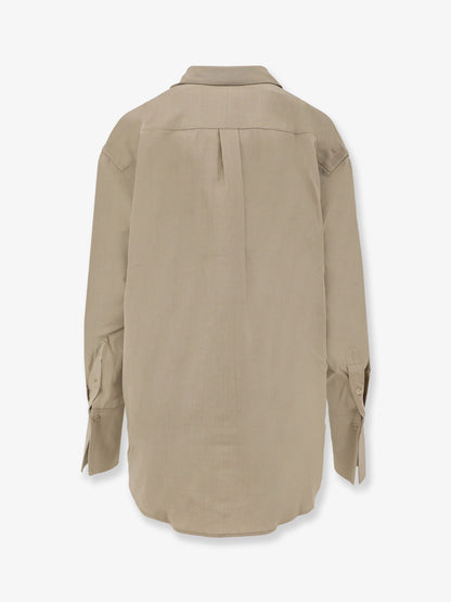 Viscose and wool shirt thumbnail