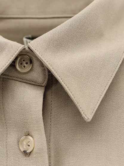 Viscose and wool shirt thumbnail