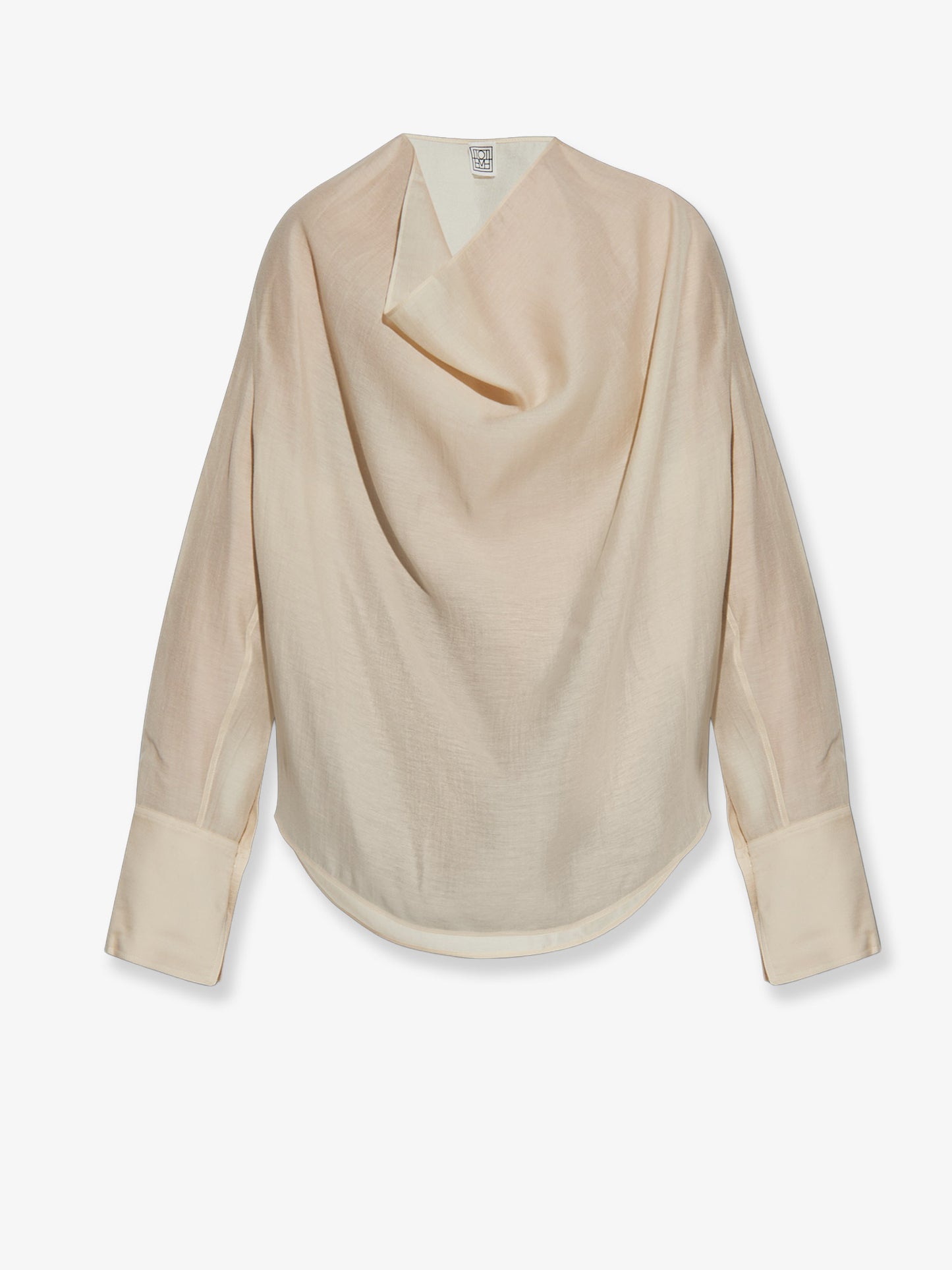 Camicia in misto lyocell e lino