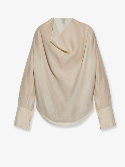 Camicia in misto lyocell e lino thumbnail