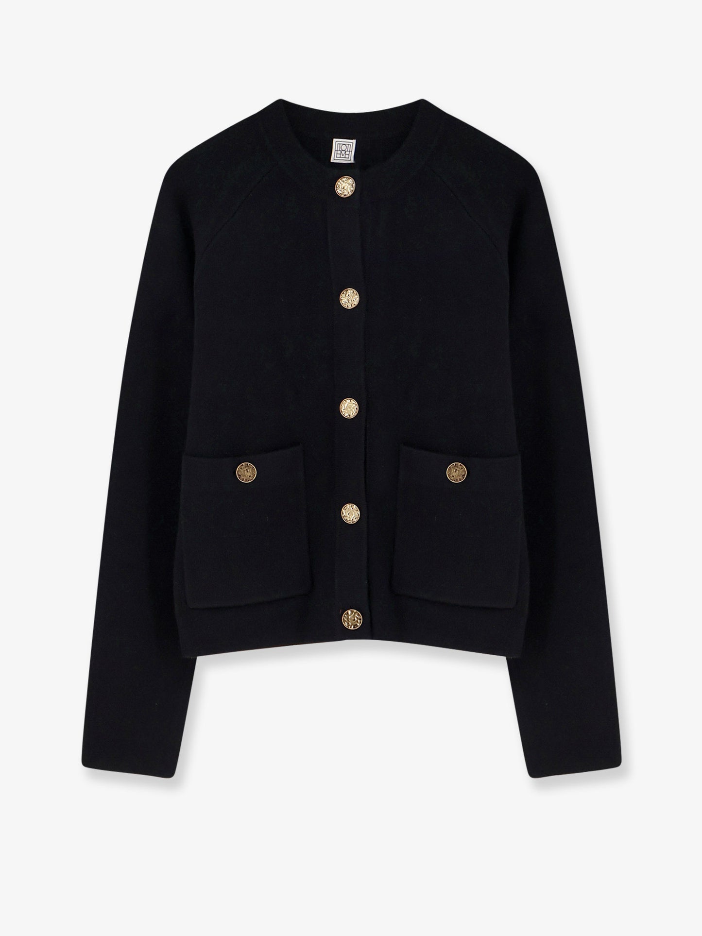 Wool and cashmere blend cardigan