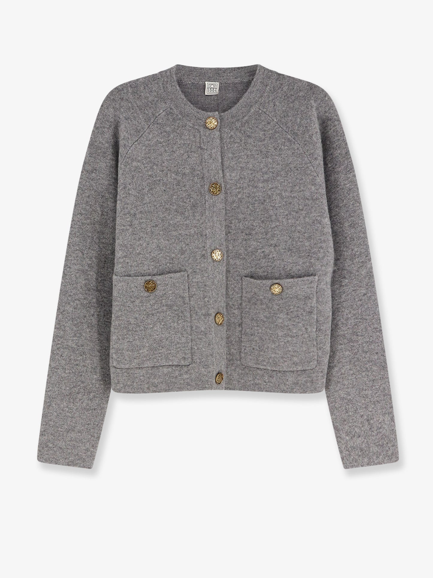 Wool and cashmere blend cardigan