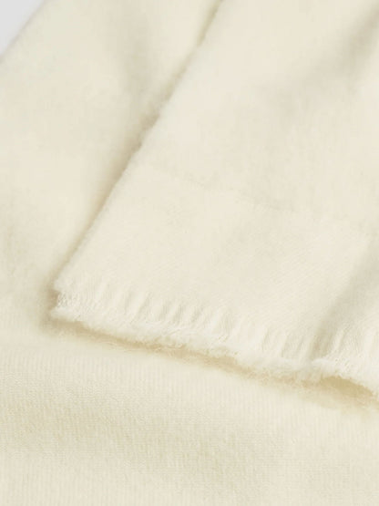 Virgin wool and alpaca scarf thumbnail