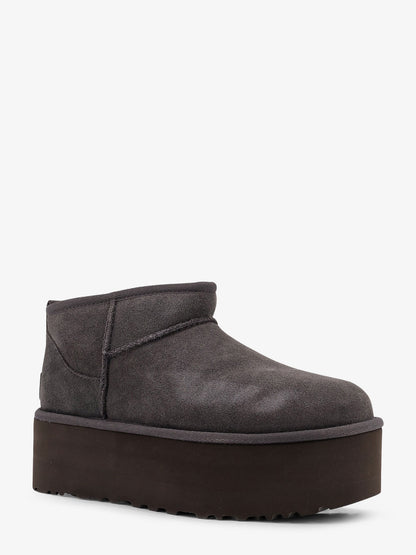 Classic Ultra Mini Platform suede ankle boots thumbnail