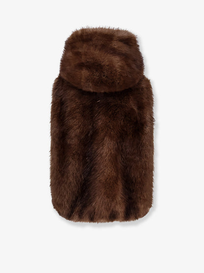 Sleeveless faux fur jacket thumbnail