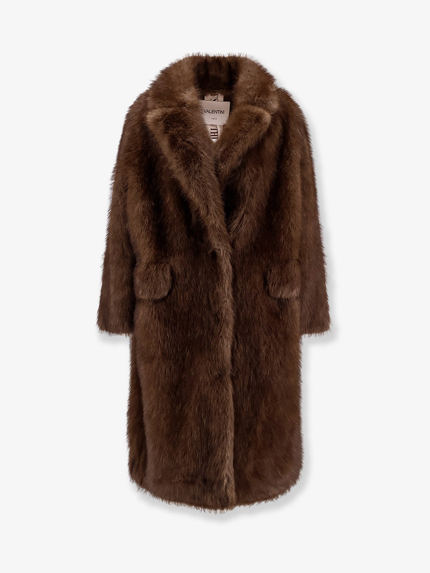 Faux fur coat
