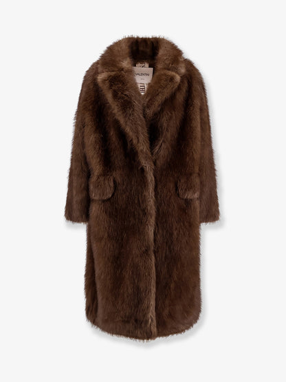 Faux fur coat thumbnail