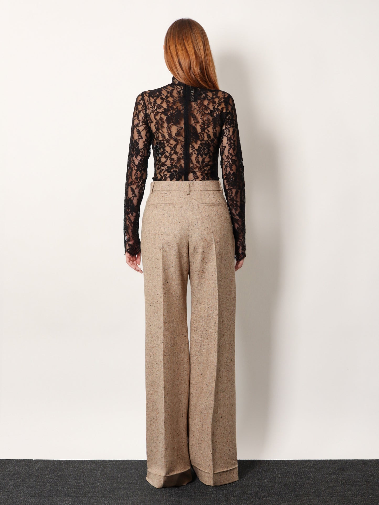 Virgin wool trousers