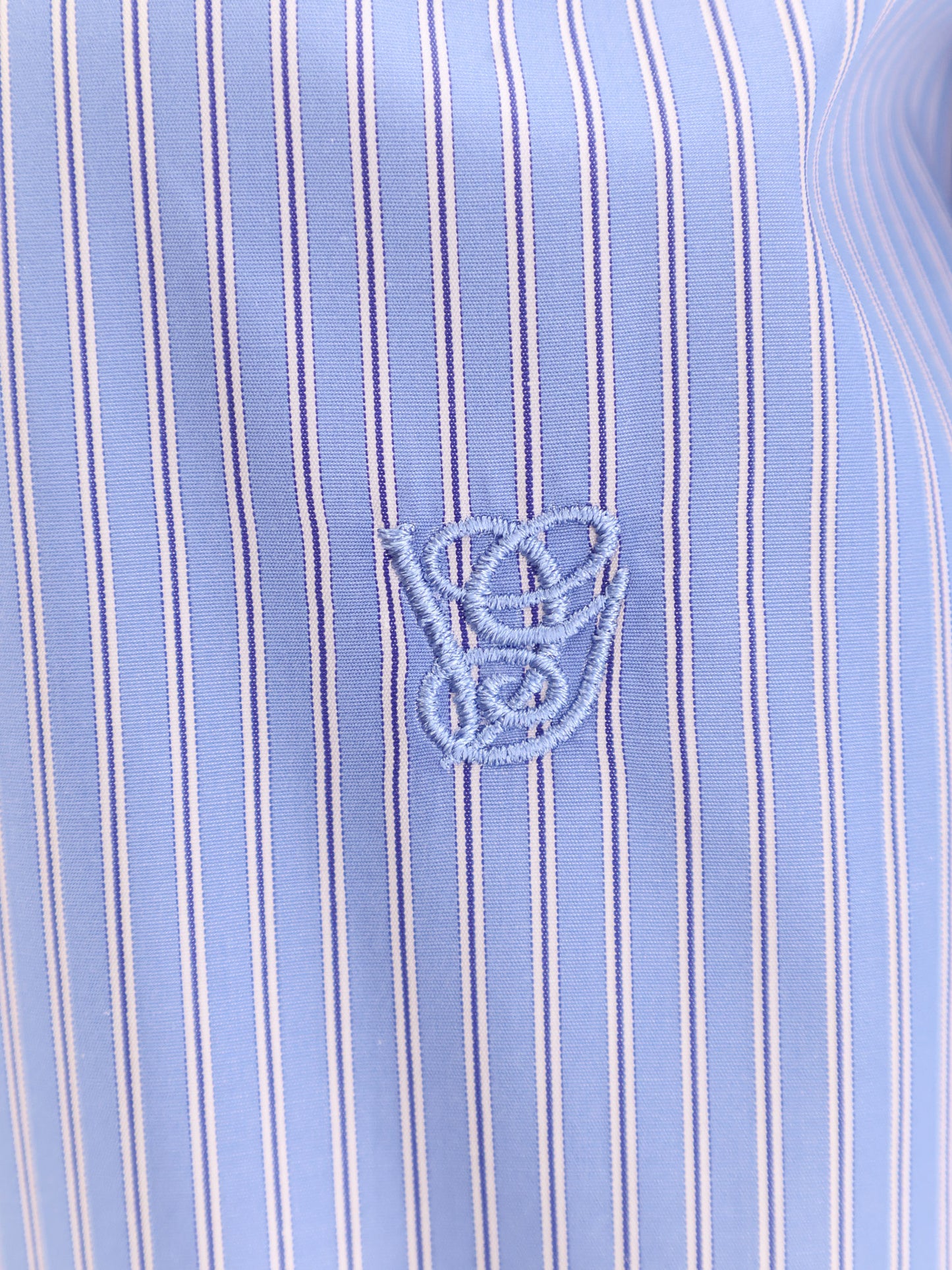 Classic stripe poplin shirt