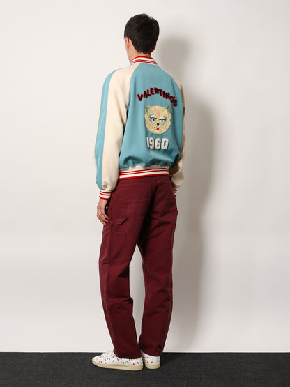 Le Chat de la Maison virgin wool bomber jacket thumbnail