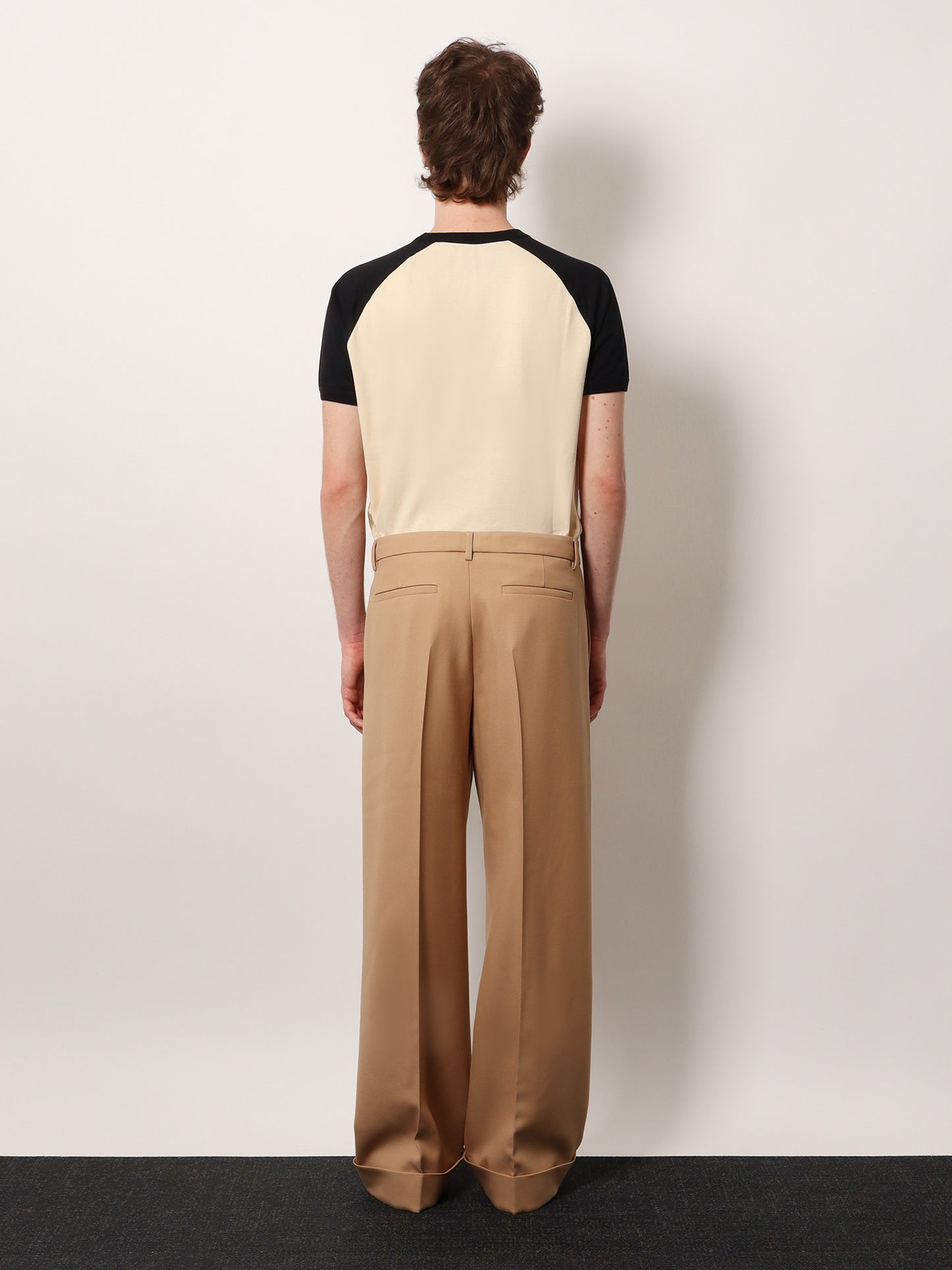 Virgin wool trousers