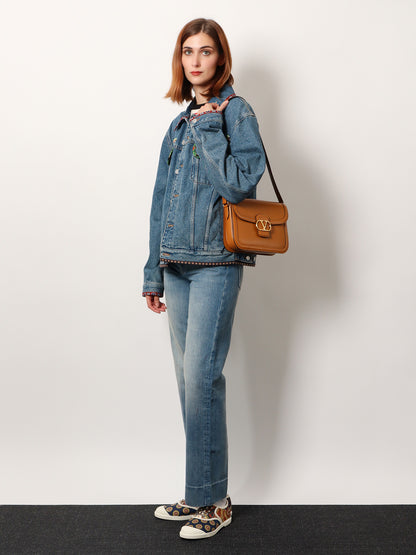 Valentino garavani 9TO5 leather shoulder bag thumbnail