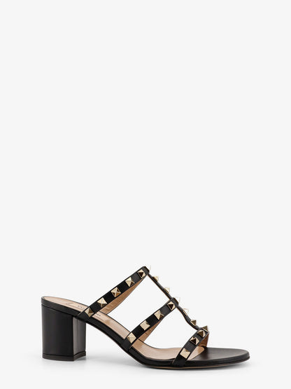 Rockstud Slide leather sandals thumbnail