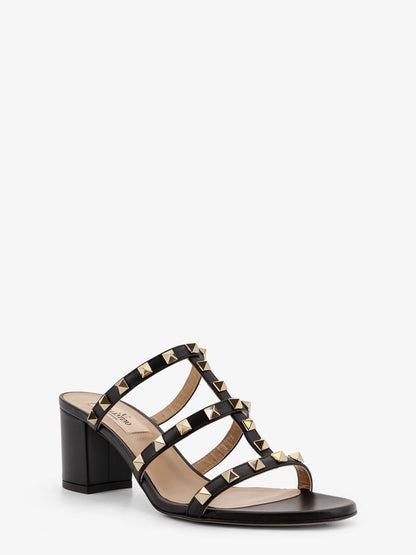 Rockstud Slide leather sandals thumbnail