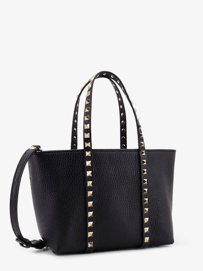 Valentino Garavani Rockstud leather shopping bag thumbnail
