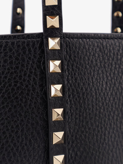 Valentino Garavani Rockstud leather shopping bag thumbnail