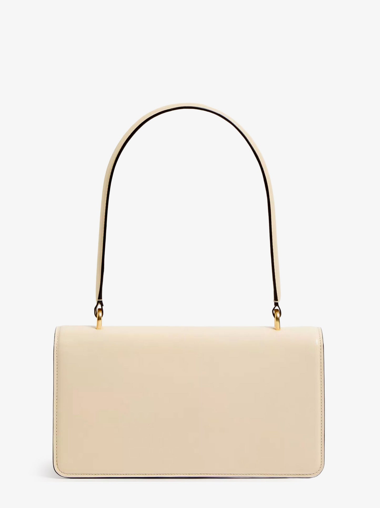 Leather Vlogo shoulder bag