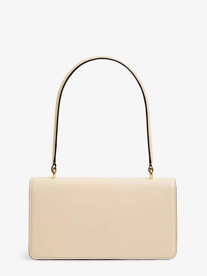 Leather Vlogo shoulder bag thumbnail