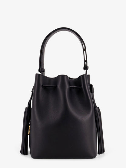 So Seau leather bucket bag with meatl Vlogo thumbnail