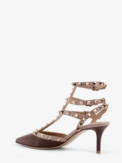 Rockstud Valentino Garavani leather Décolleté Slingback thumbnail