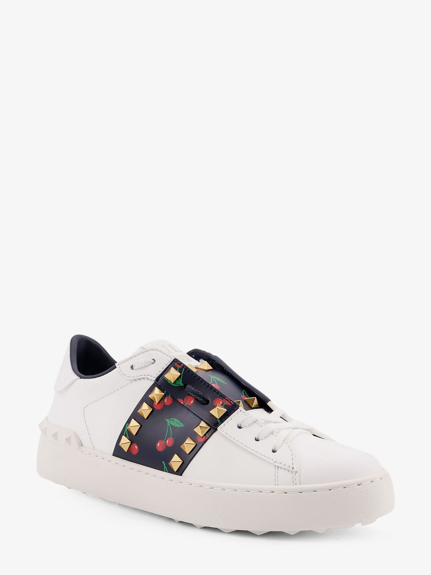 Rockstud Untitled leather low-top sneakers