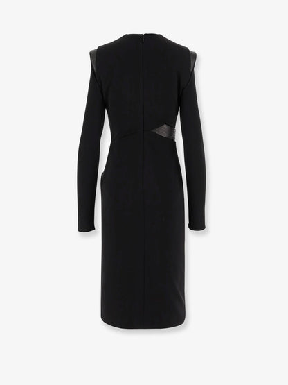 Vestito Mini in crêpe con scollo a V thumbnail