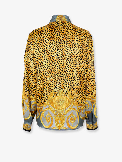 Cheetah Foulard Lavallière silk shirt thumbnail