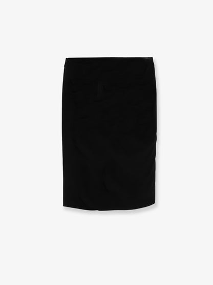 Stretch viscose midi skirt thumbnail