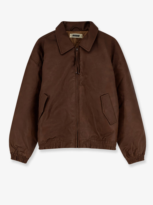 Giacca in pelle ecologica WBBao Biker