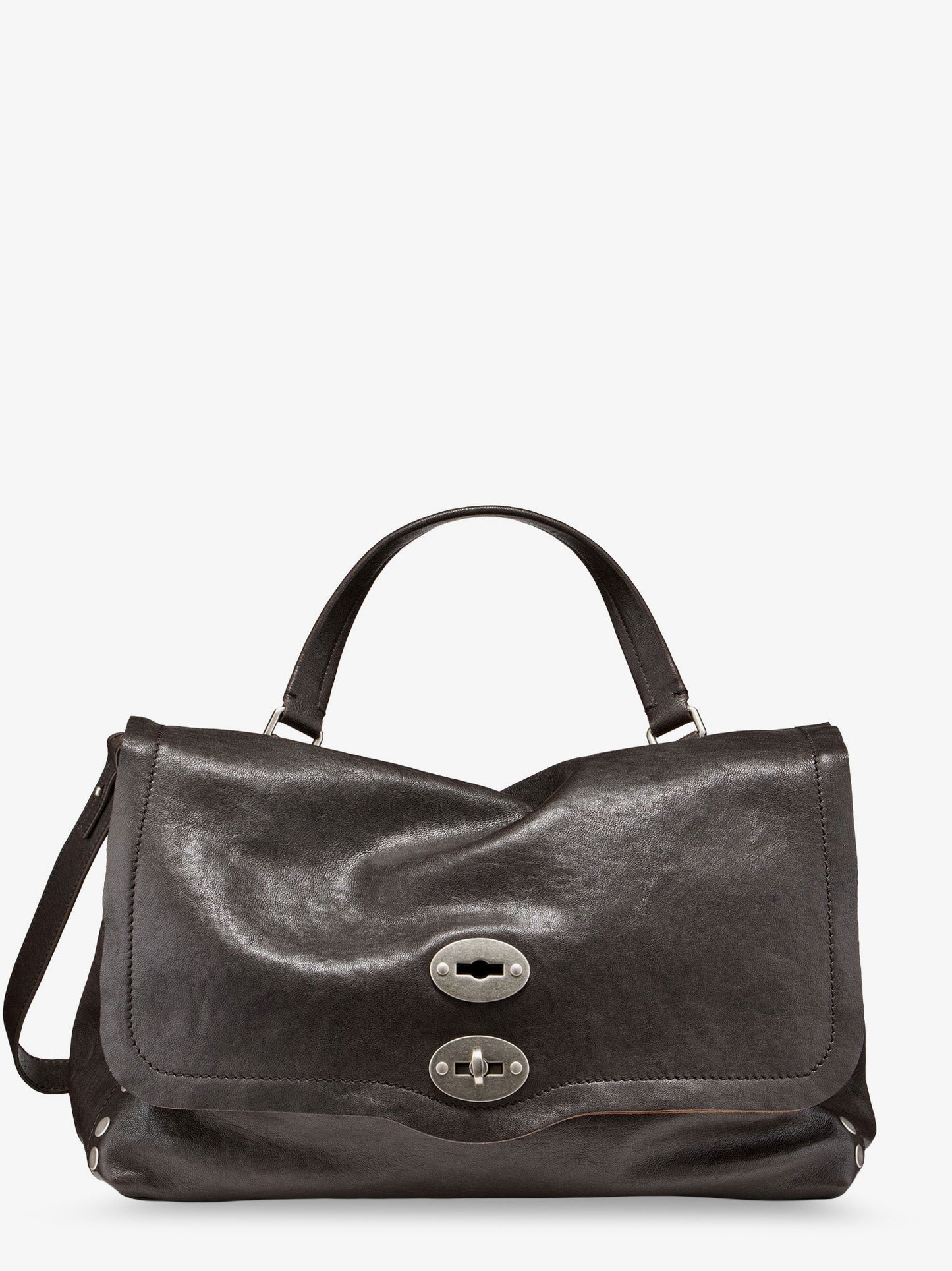 Postina leather shoulder bag