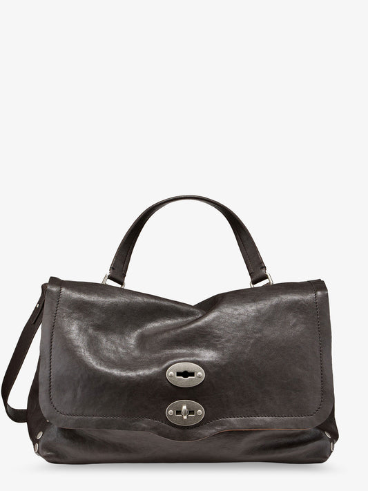 Postina leather shoulder bag