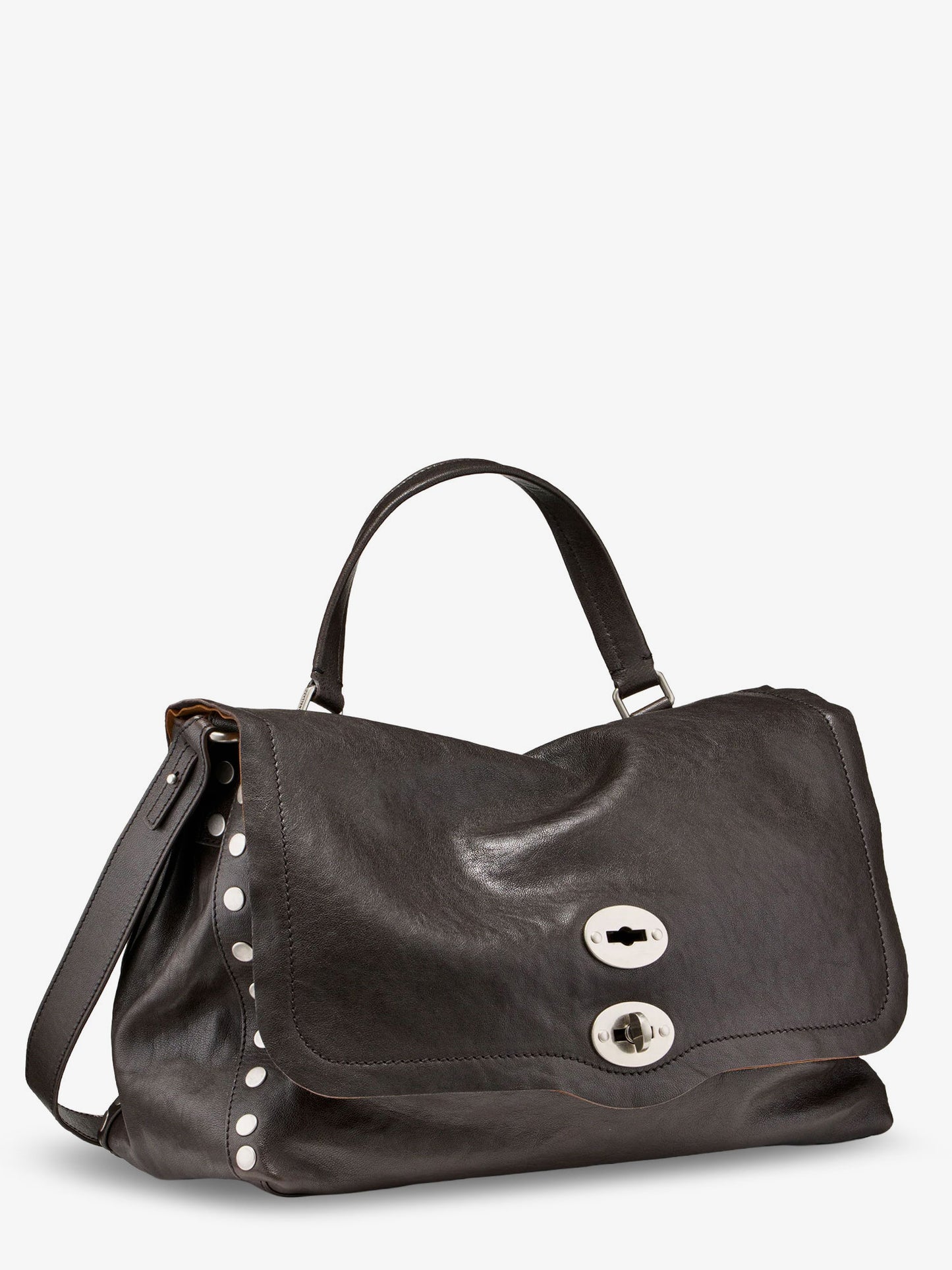 Postina leather shoulder bag