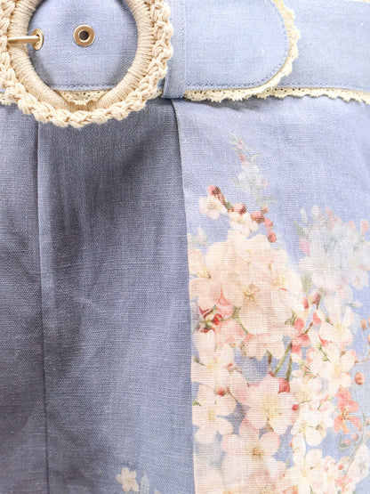 Cascadian Tuck ramie shorts thumbnail