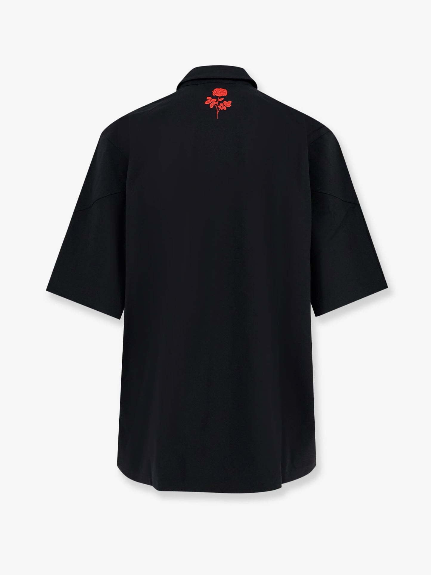 Technical fabric polo shirt with mesh inserts Adidas for Willy Chavarria