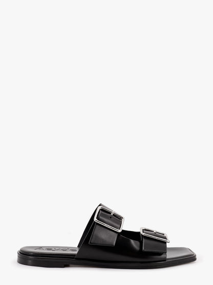 Tonya leather sandals with double strap thumbnail