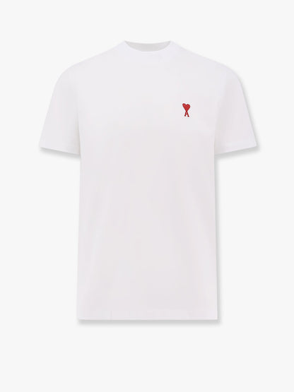 Biologic cotton t-shirt with contrasting logo embroidery thumbnail