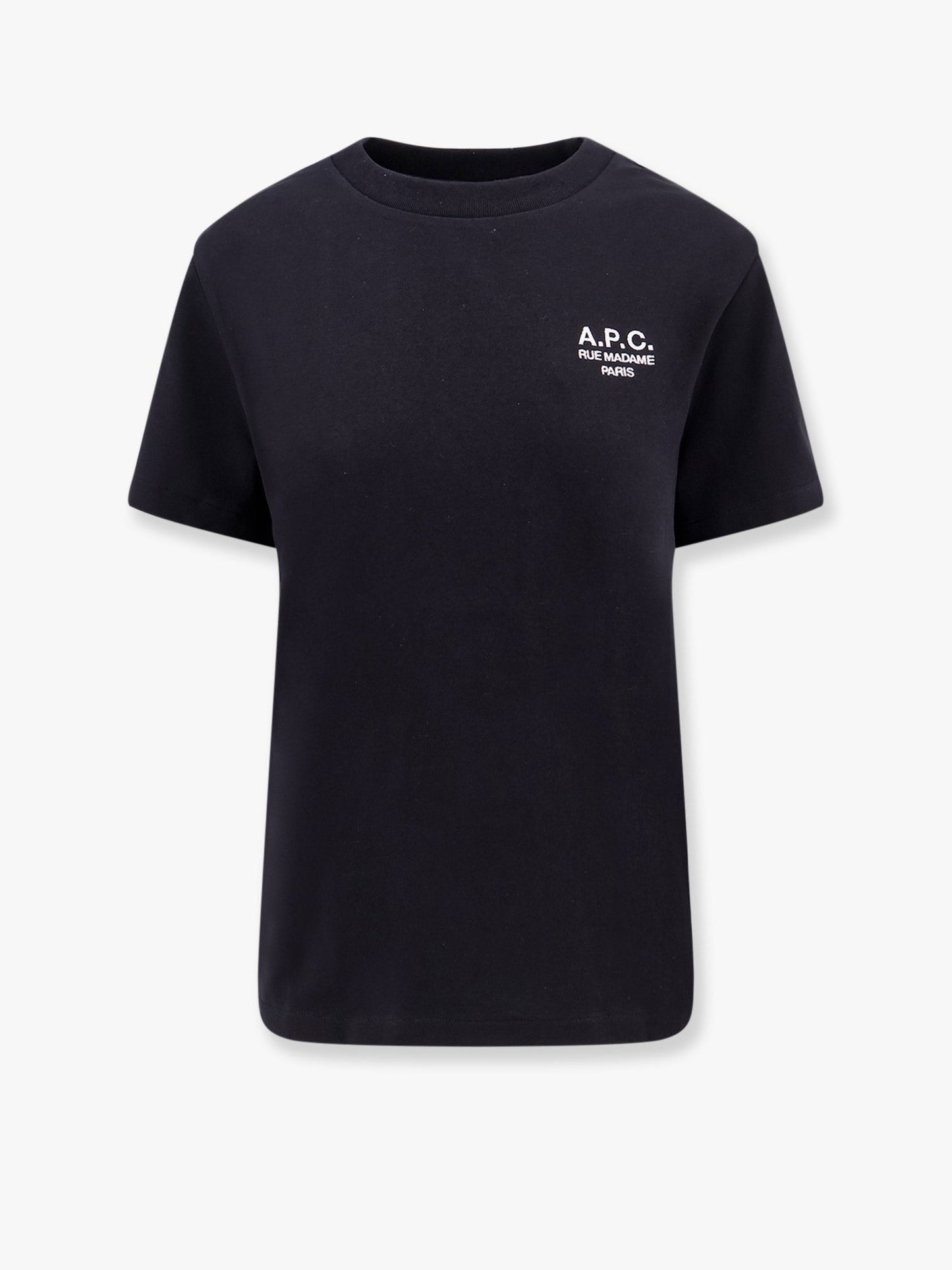 Organic cotton t-shirt with logo embroidery