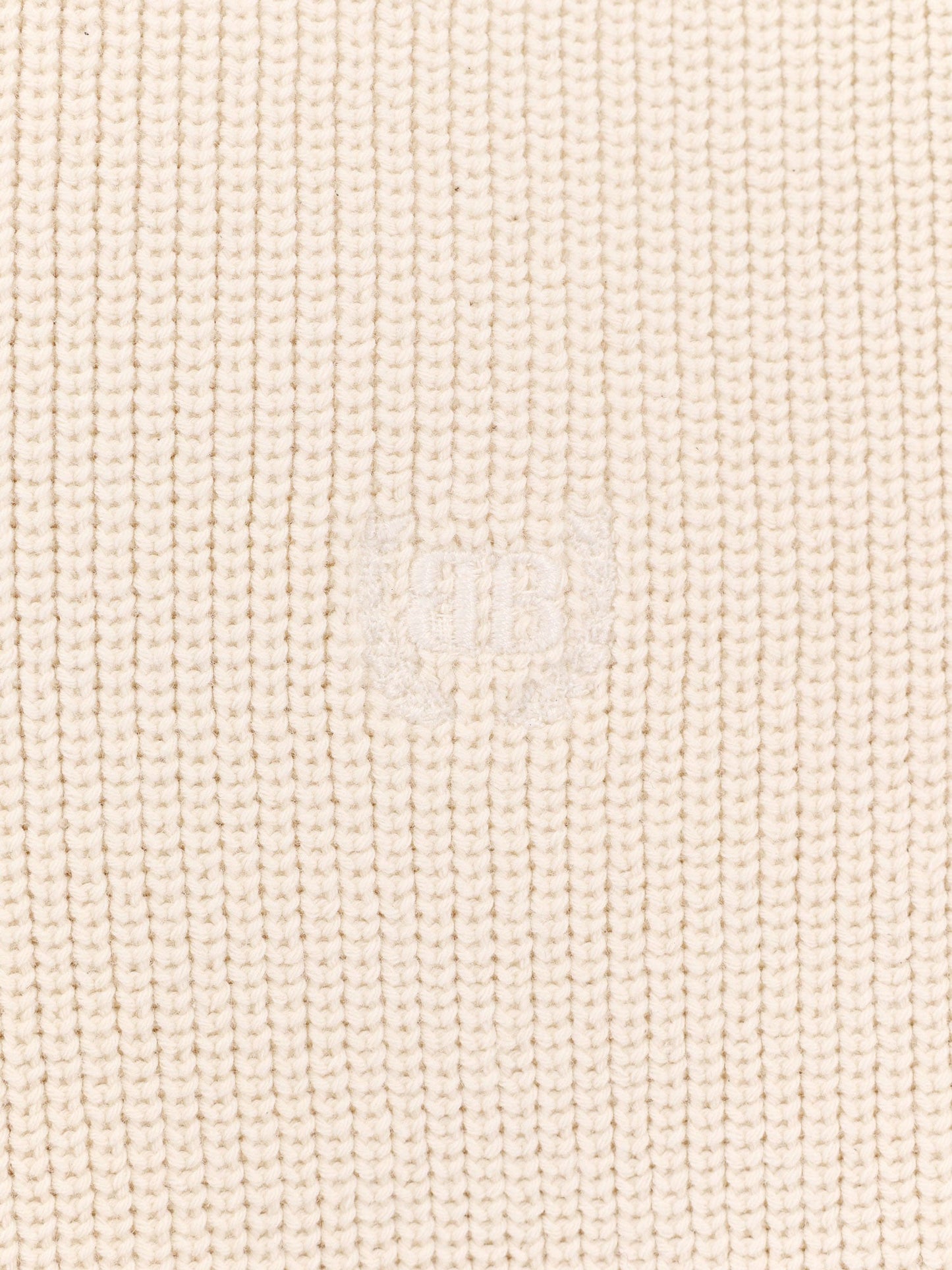 Intertwined cardigan with bb garderobe motif