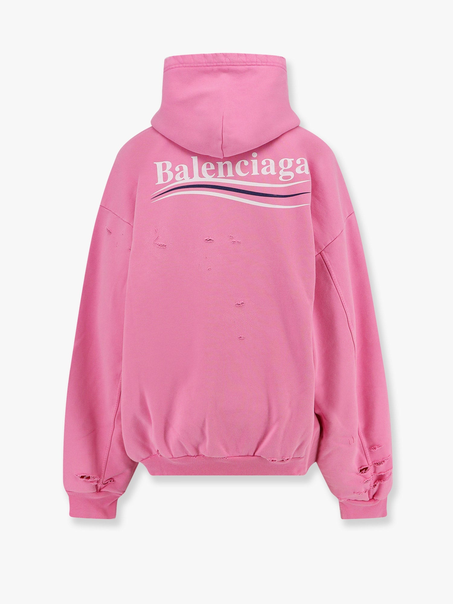 Destroyed finish cotton sweatshirt BALENCIAGA - Nugnes1920
