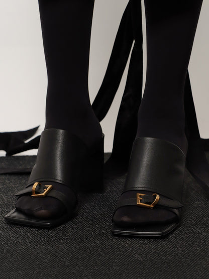 Bel air leather sandals thumbnail