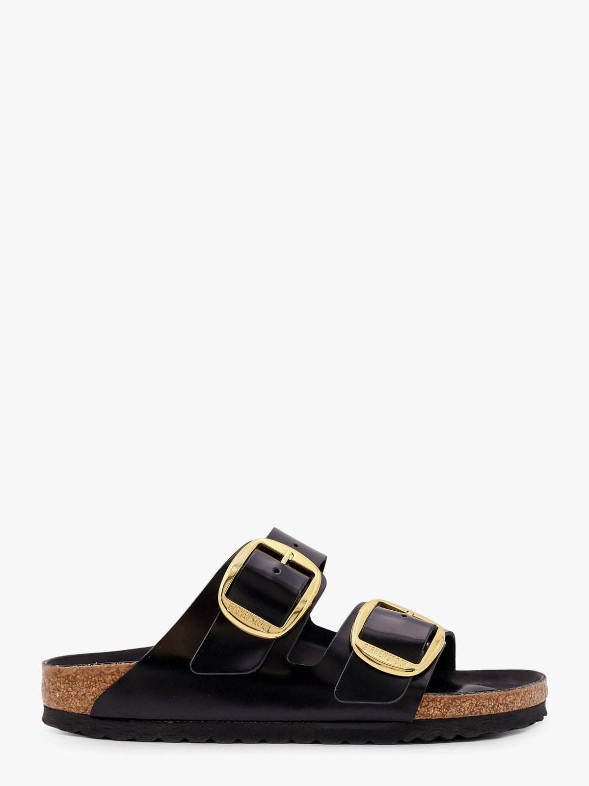 Arizona big buckle patent leather sandals