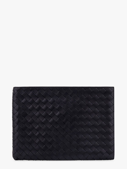 Woven leather pochette thumbnail