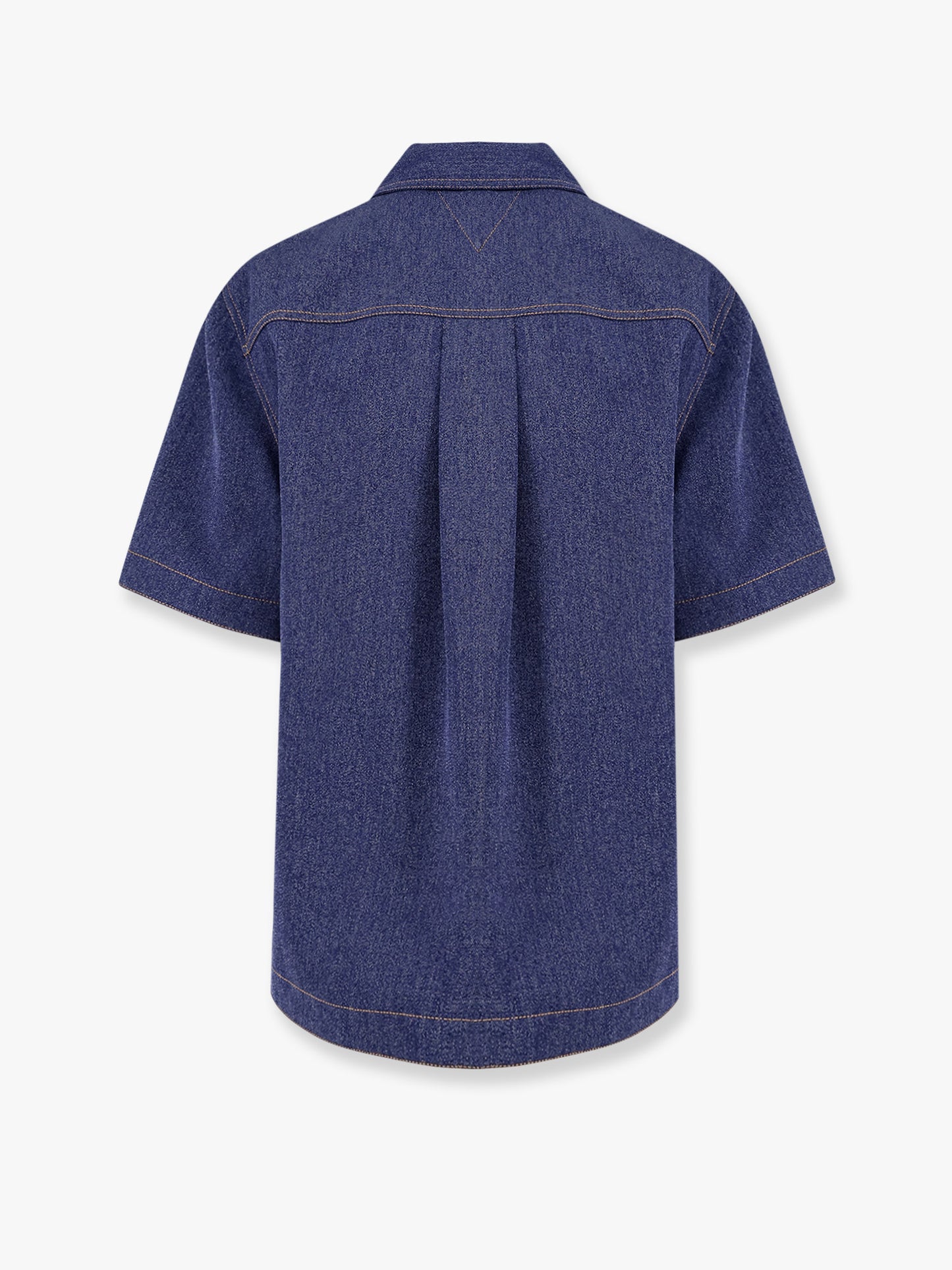 Camicia in lana e cotone