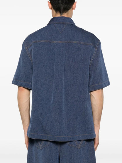 Camicia in lana e cotone thumbnail