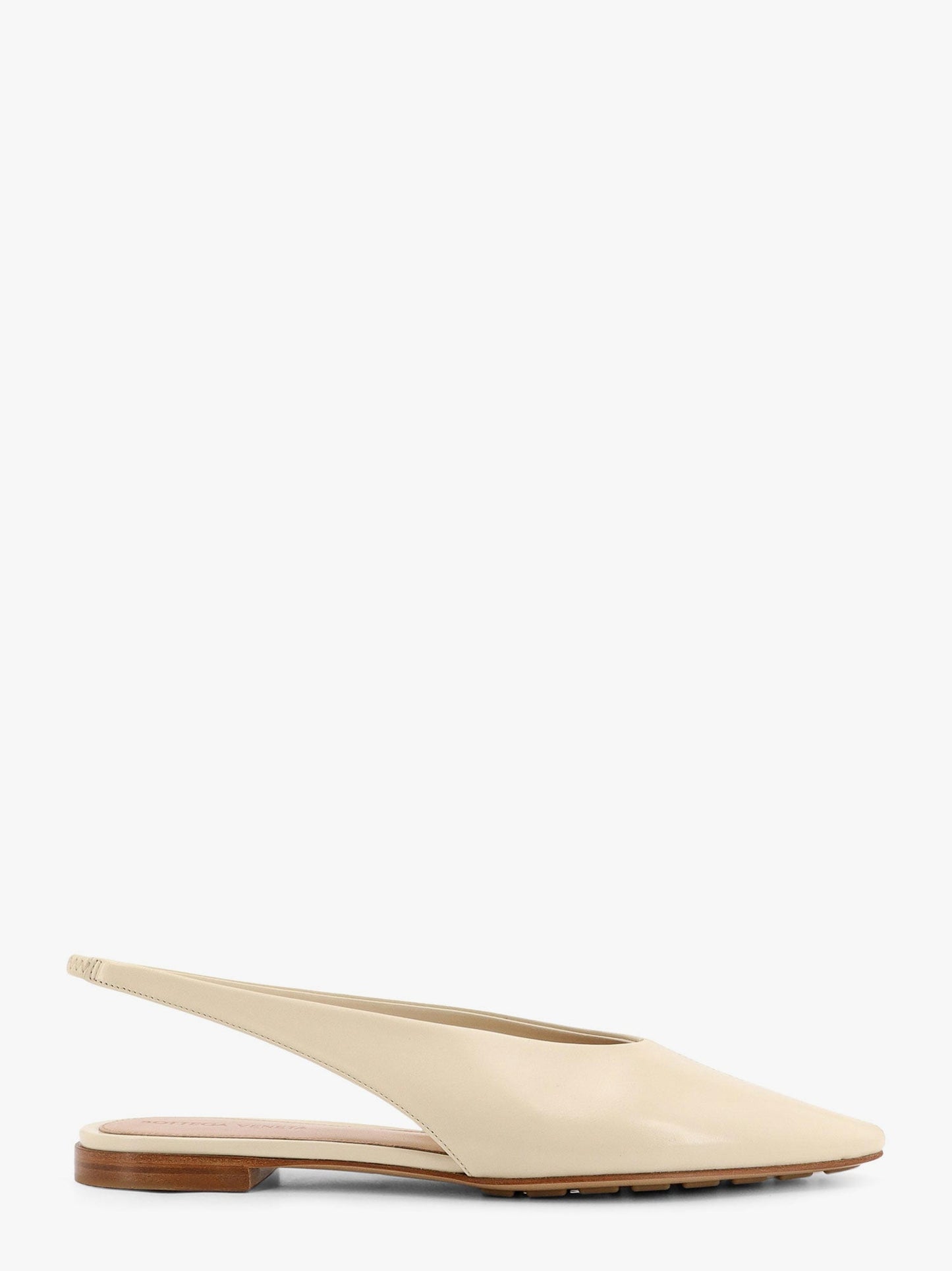 Sofia flat leather slingback